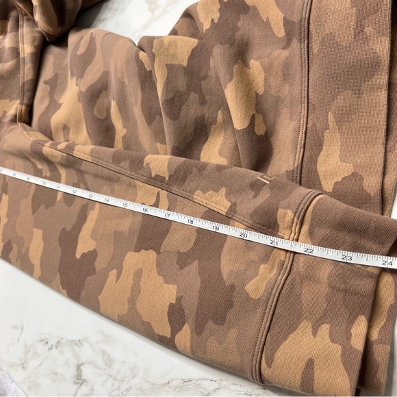 Lululemon Perfectly Oversized Crew Heritage 365 Camo Beige Multi-4 - Picture 14 of 16